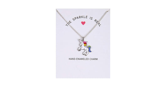 Enchanted Rainbow Unicorn Chain Necklace