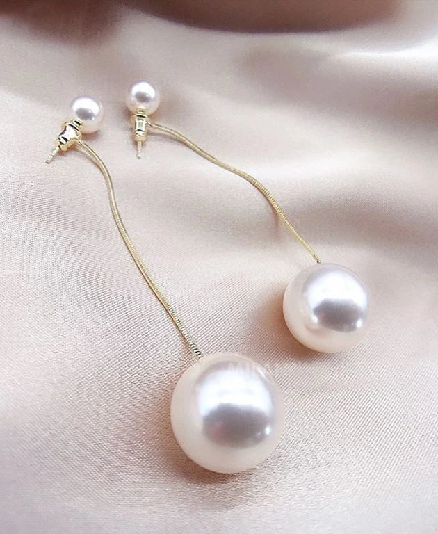 Pearl Waterfall Earrings