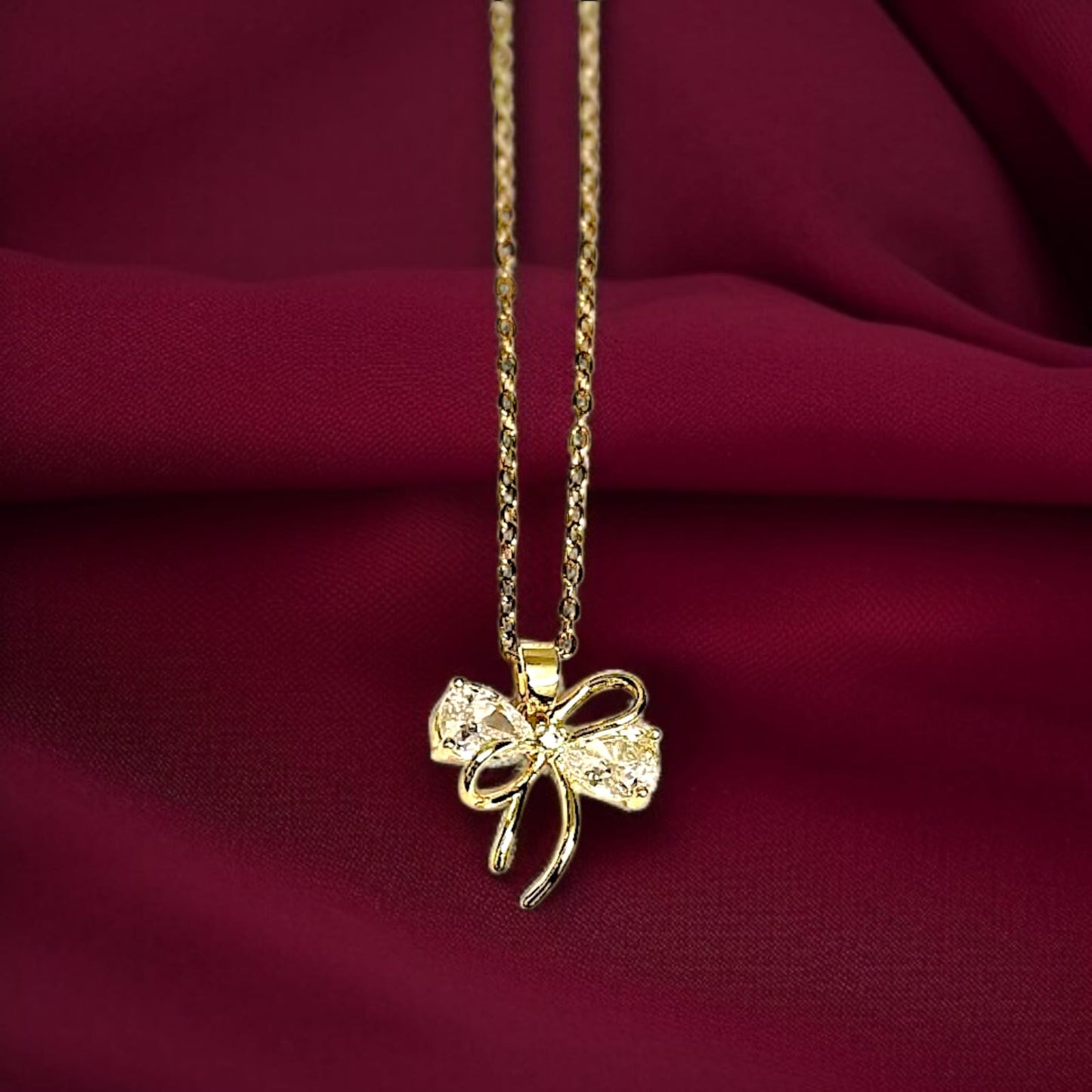 Date Night Bow Pendant