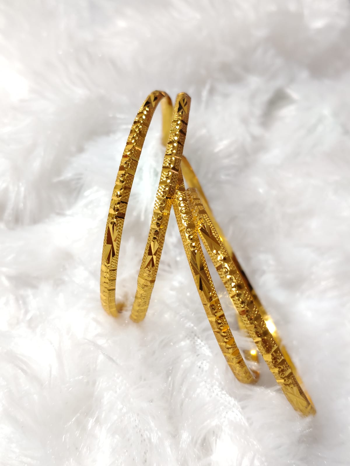 Auric Glow Bangles