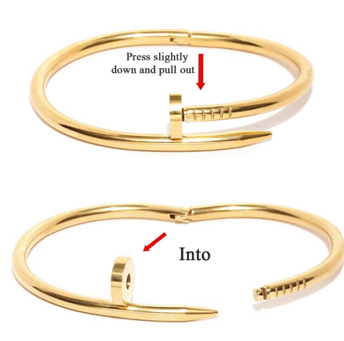 Classy Nail Anti - Tarnish Bracelet