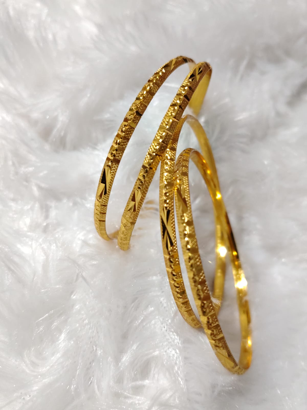 Auric Glow Bangles