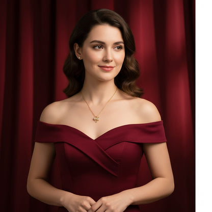 Date Night Bow Pendant