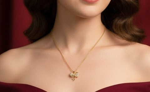 Date Night Bow Pendant